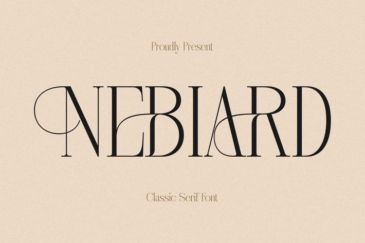 Nebiard Classic Serif Font