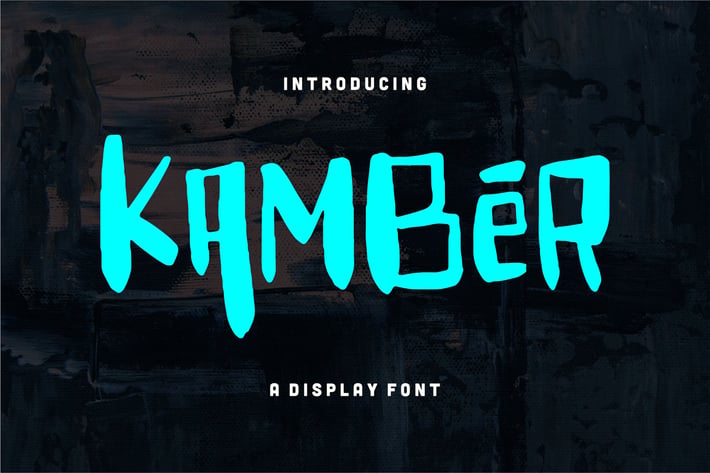 Kamber | A Display Font