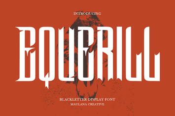 Equerill Blackletter Font