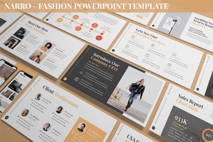 Narro - Fashion Powerpoint Template