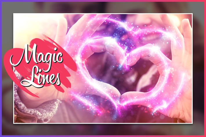 Magic Lines CS4+ Photoshop Action