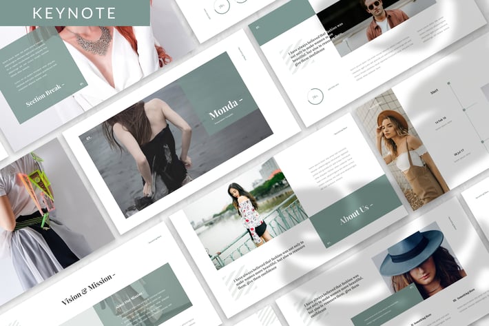 Monda - Fashion Keynote Template