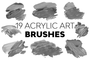 Acrylic Art Brushes