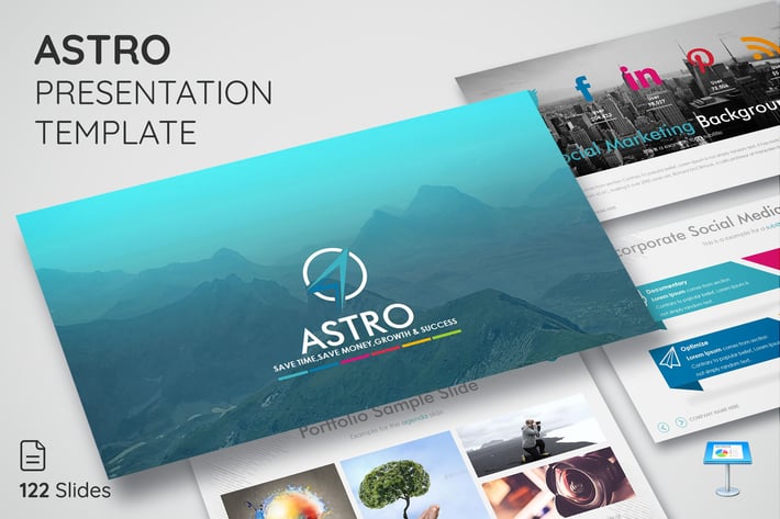 Astro - Keynote Presentation Template