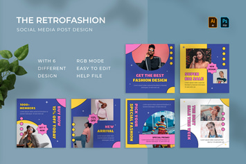 Retrofashion | Instagram Post
