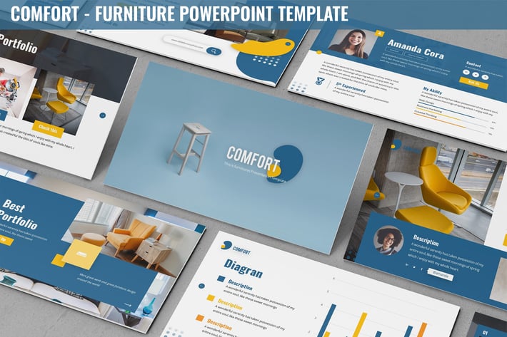 Comfort - Furniture Powerpoint Template