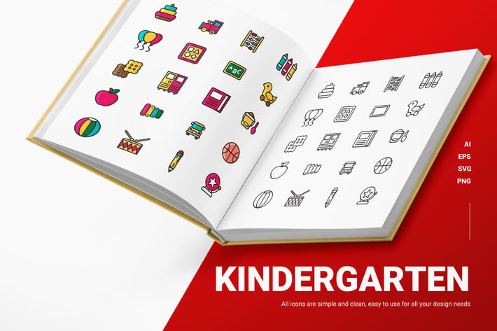 Kindergarten - Icons