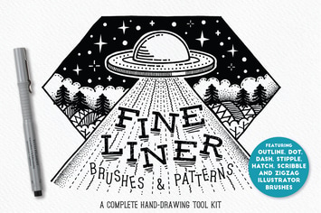 Fine Liner Brushes & Patterns