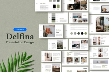 Delfina - Branding Guidelines Template Keynote
