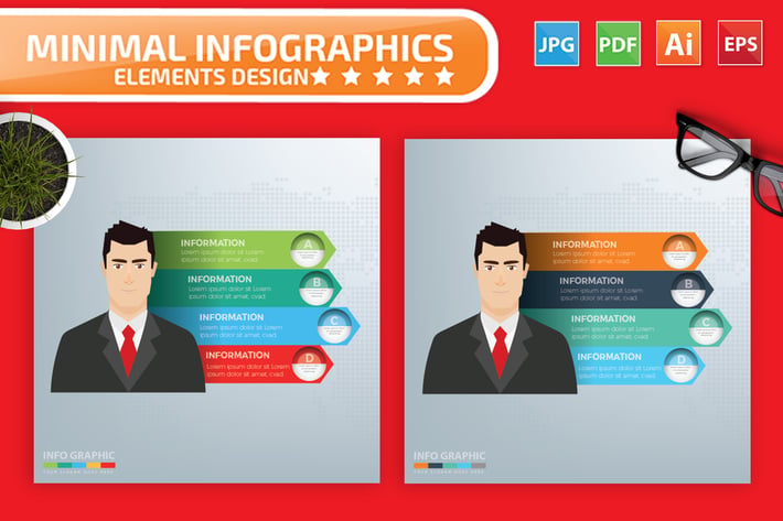 Businessman Infographics Design