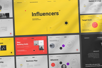 Influencers Business Plan Keynote Presentation