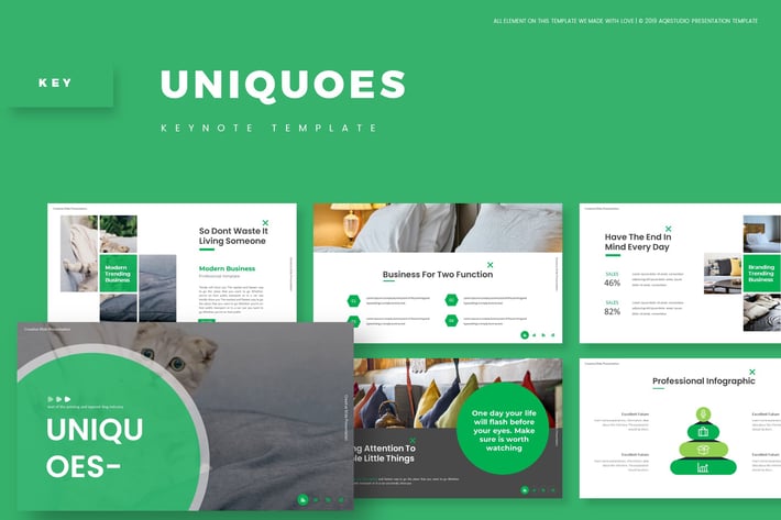Uniquoes - Keynote Template