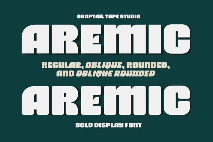 Aremic - Bold Display