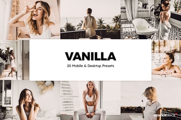 20 Vanilla Lightroom Presets & LUTs