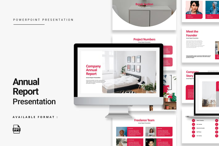 Modern Annual Report Presentation