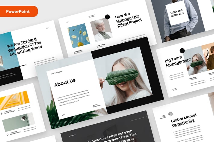BAKSO Minimal Powerpoint Template