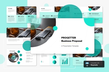 PROGETTER - Business Keynote Template