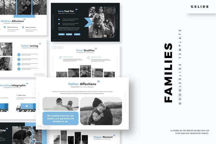 Families - Google Slides Template