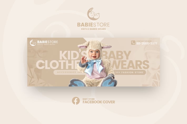 Babiestore - Kid's & Baby Fashion Facebook Cover 