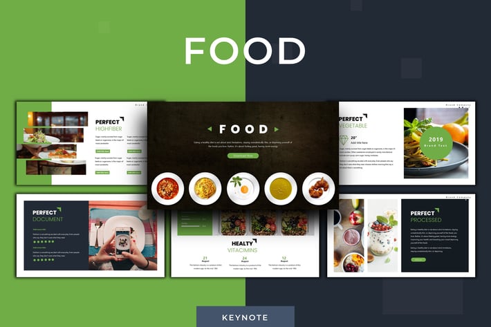 Food - Keynote Template