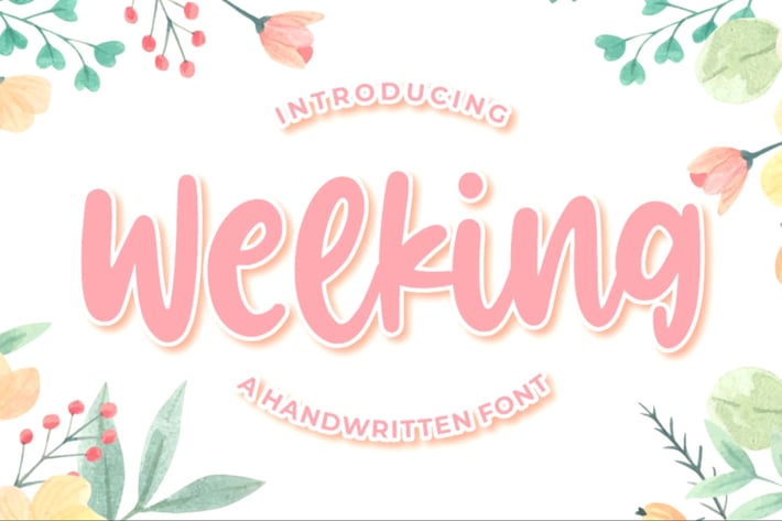 Welking – Handwritten Font