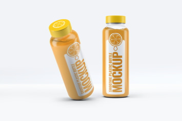 Smoothie Plastic Bottle Mock-Up