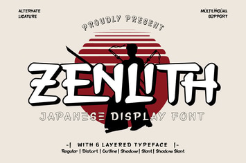 Zenlith - Japan Display Font