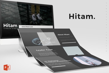 Hitam - Powerpoint Template