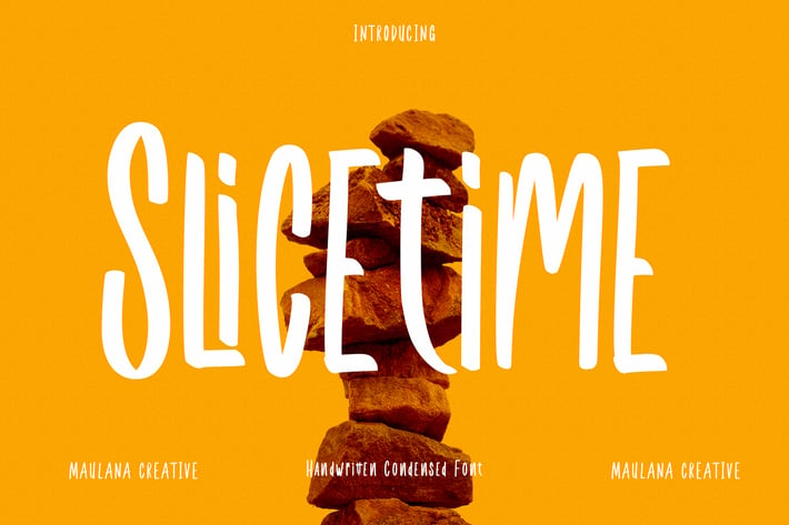 Slicetime Handwritten Font