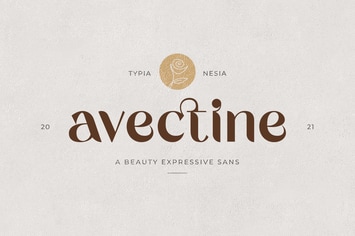 Avectine - Beauty Fancy Expressive Sans Serif Font