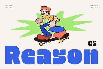 Reason – Bold Font