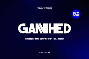 Gannihed - Modern Sans Serif Font