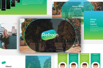 Refrain Keynote Templates