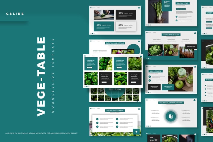 Vegetable - Google Slides Template