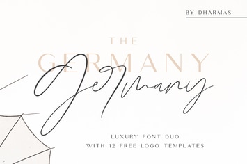 Germany - Modern Font Duo
