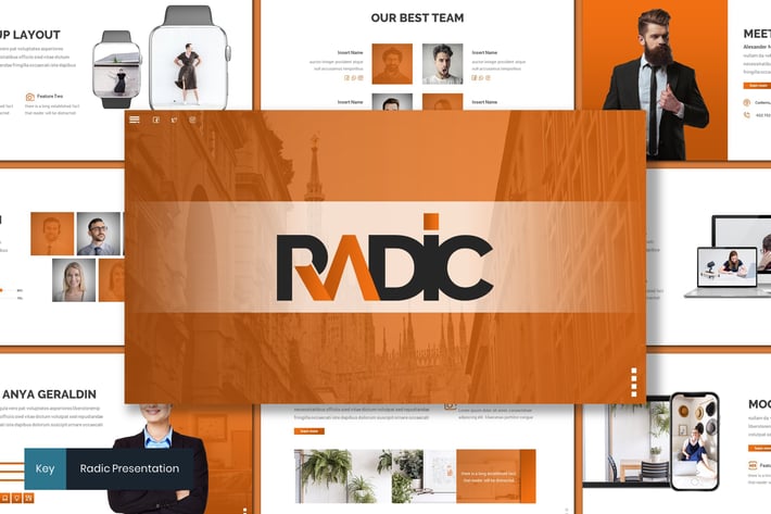 Radic - Business Keynote Template