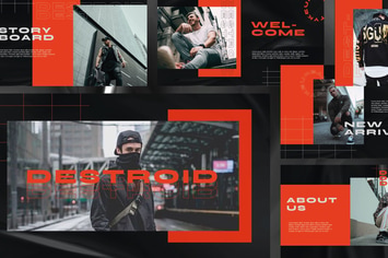  Destroid - Power Point Template