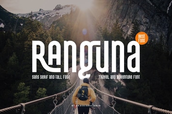 Ranguna - Travel & Adventure Font