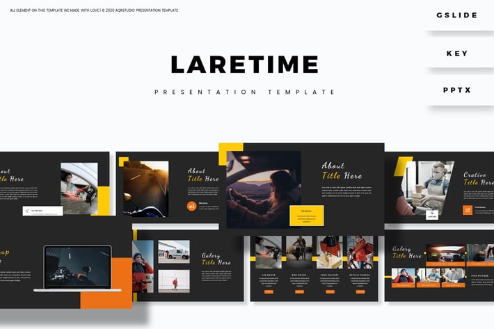 Laretime - Presentation Template