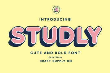 Studly - Layered Font Family