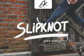 Slipknot - Handmade Style Font