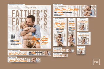 Father's Day Banners Ad