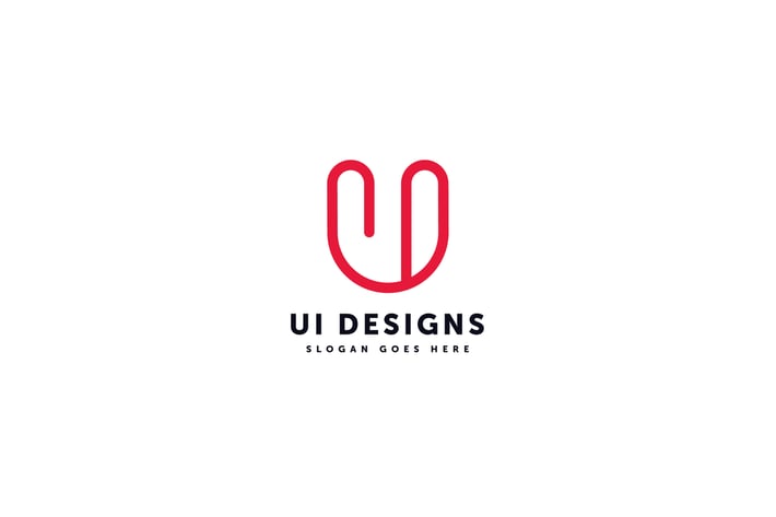 Ui Design Logo U I Template