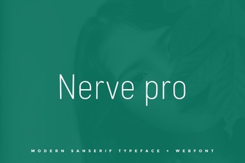 Nerve pro - Typeface + Web Fonts
