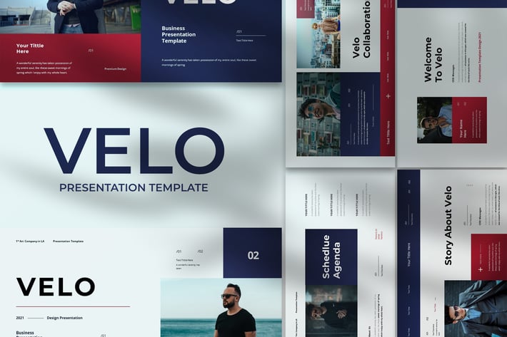Velo - Business Presentation Keynote Template