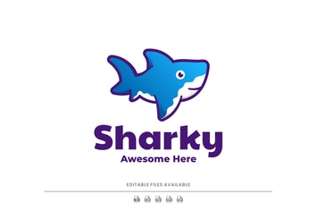 Shark Gradient Logo