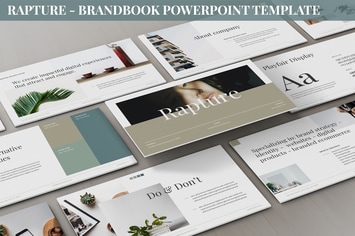 Rapture - Brandbook Powerpoint Template