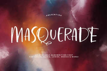 Masquerade Typeface