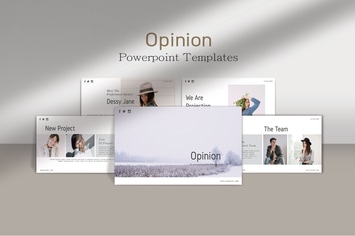 OPINION - Minimals Powerpoint Template