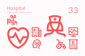 Hospital Icons